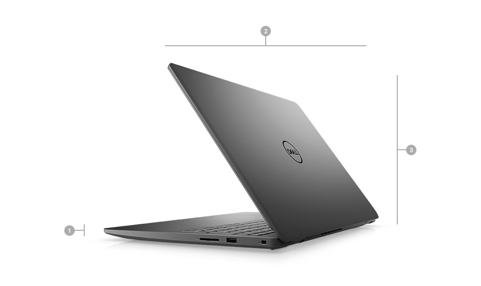 DELL Vostro 3500 11世代CPU DELL VOSTRO 3500 Laptop - 11th Gen i5-1135G7, 4GB, 1TB HDD