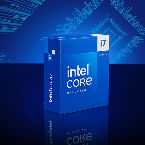 Intel Core 14th Gen i7-14700K vPro processor - 33M Cache, 20 Cores