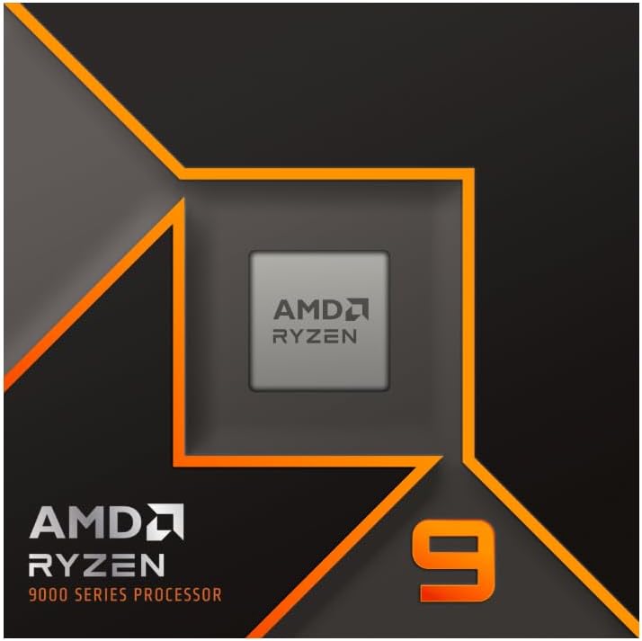 AMD Ryzen 9-9950X Processor - 64M Cache, 16 Core, 32 Thread, Up to