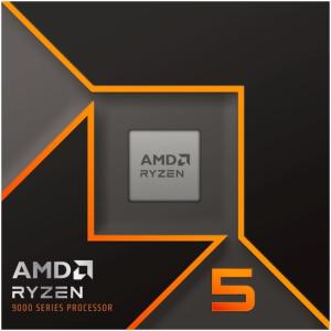 AMD Ryzen 5-9600X Processor - 32M Cache, 6 Core, 12 Thread, Up to 5.4 GHz (Unlocked)