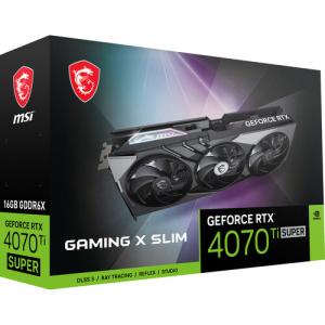 MSI GeForce RTX 4070 Ti SUPER 16G GAMING X SLIM Graphics Card