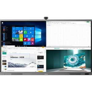 Hisense WR Series 75WR6BE Interactive Display - 75" Landscape 4K (3840 x 2160) 370 nits @ 60Hz LCD, Infrared Multi-Touch, Wireless Cast (Wi-Fi 5, Bluetooth)