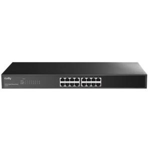 Cudy GS1016 Switch - 32 Gbps switching Bandwidth, Throughput up to 23.808 Mpps, 16 x RJ45