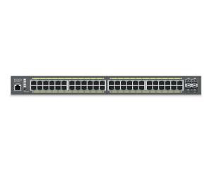 EnGenius ECS1552P Cloud Managed Switch - 176 Gbps switching Capacity, Throughput up to 130.944 Mpps, 420W PoE Capability, 48 x RJ45, 4 x SFP+