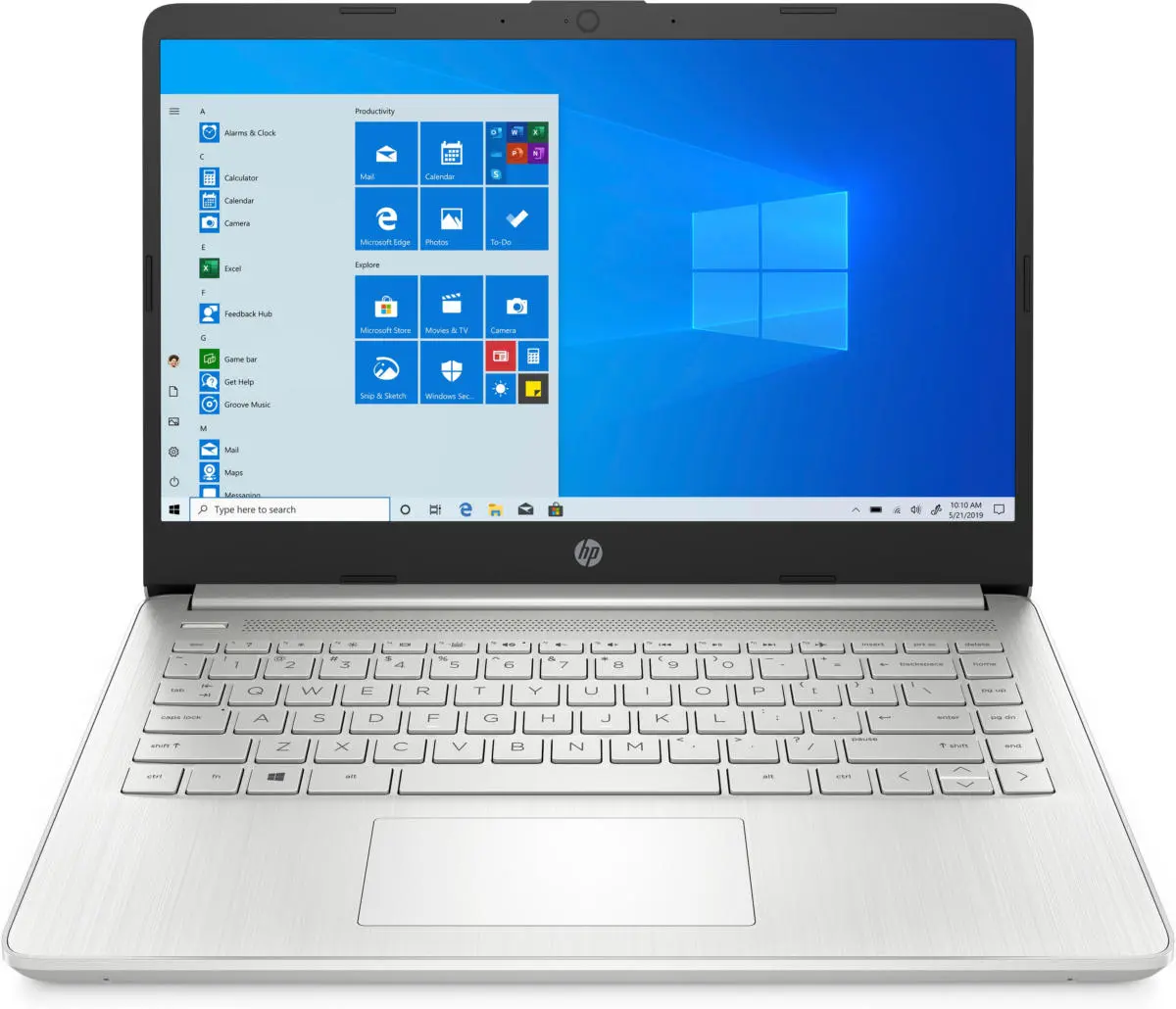 HP 14-FQ1025 Laptop - AMD Ryzen 5-5500U, 16GB, 512GB SSD, 14