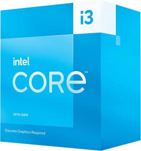 Intel Core 13th Gen i3-13100F Processor - 12M Cache, 4 Cores, 8 Threads, up to 4.50 GHz