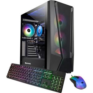 iBUYPOWER TRACE MESH (2024) Gaming Desktop - 14th Gen i7-14700F, 32GB, 2TB SSD, NVIDIA GeForce RTX 4060 Ti 8GB