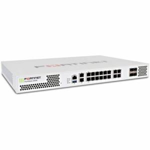 Fortinet FortiGate FG-200E Manageable Firewall - 20 Gbps Firewall Throughput, TLS 1.3, SHA-256, AES (256-bit), SSL, 500 VPN, 17 x RJ45 Ports, 4 x Expansion Slots | FG-200E-BDL-809-60