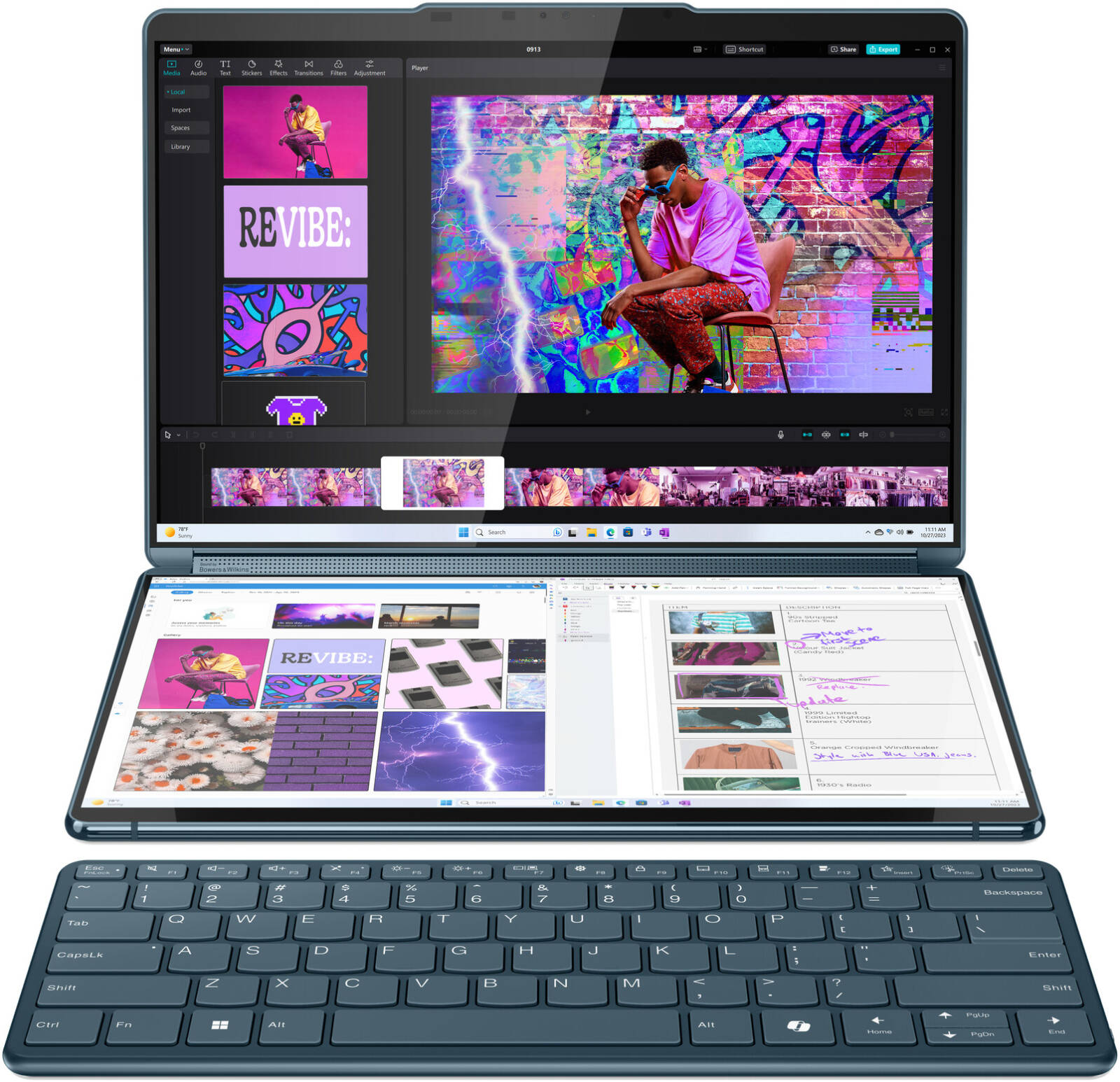 LENOVO THINKPAD L13 YOGA GEN 4 Laptop - 13th Gen i5-1335U, 16GB