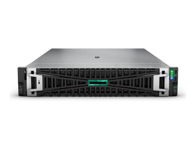 HPE PROLIANT DL380 GEN 11 Rack Server - Intel Xeon Silver 4510, 64GB-R, 2 x 960GB SSD, 4x Standard Fans, 2 x 1000W, DVD-ROM