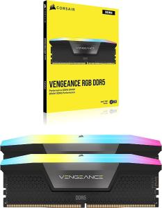 CORSAIR VENGEANCE Memory RAM - 32GB (2x16GB), DDR5, 6000MHz SPD