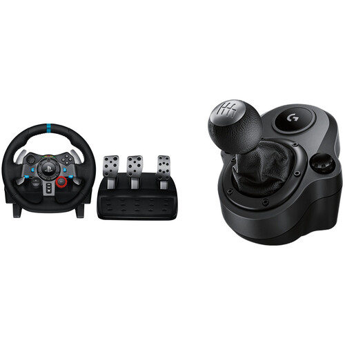 Logitech G G G29 Driving Force Racing Wheel u0026 Shifter Kit | PS3 u0026 PS4