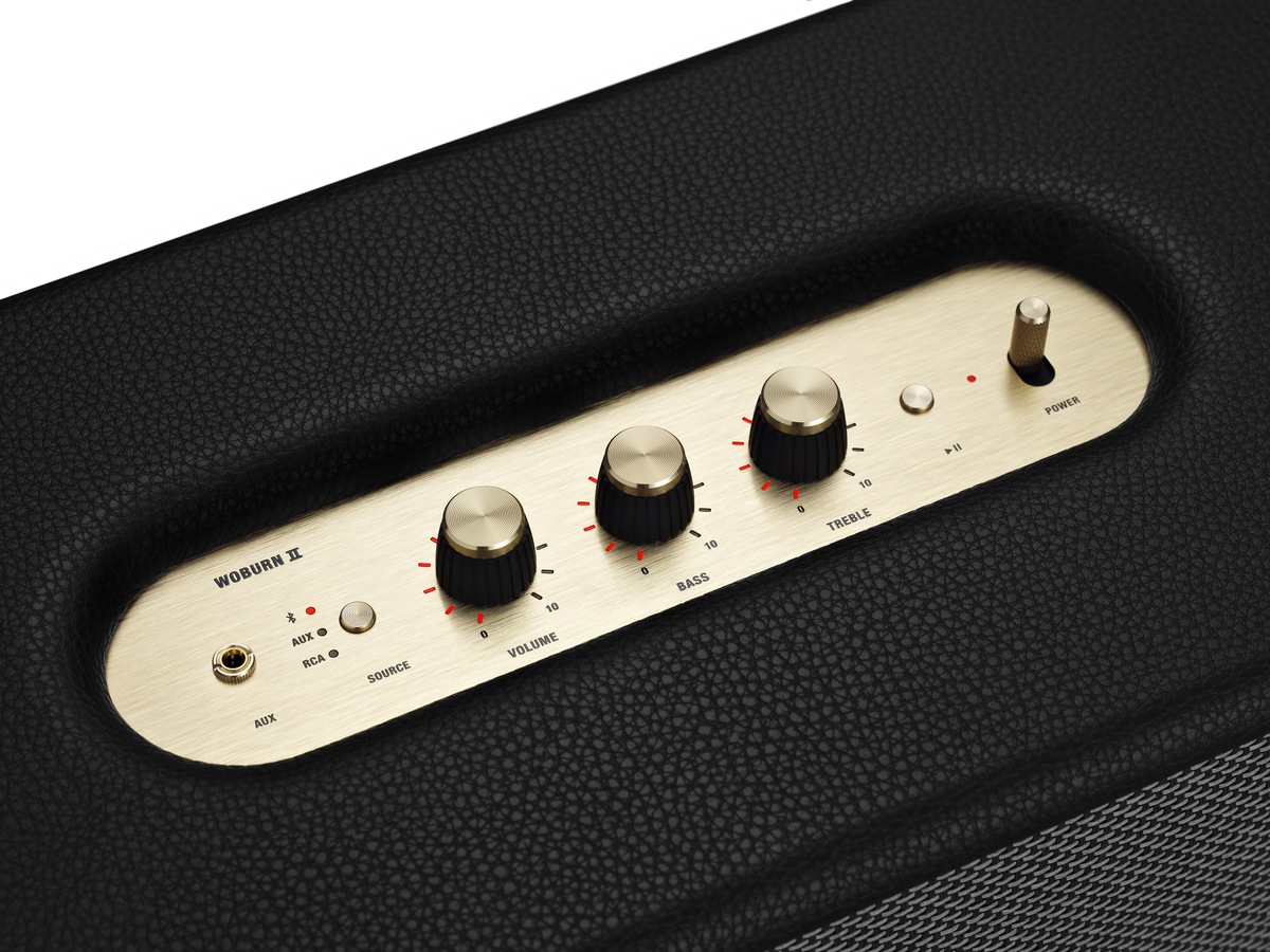Marshall Woburn II Bluetooth speaker lets you customize the sound via the  app or analogs » Gadget Flow