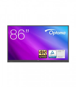 Optoma 3861RK Interactive Display | (3840×2160) Native Resolution, Touch Panel, Dual-core A73 and dual-core A53
