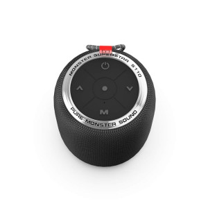 Monster S110 Superstar Speaker - Input 5V/0.8A, Bluetooth 5.0, Wireless / TWS / TF Card Mode, IPX5 Water Resistance