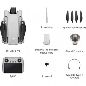 DJI Mini 3 Pro Drone - 1/1.3