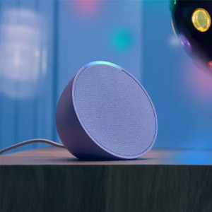 Echo Pop Smart Speakers, Full Sound Compact Smart Speaker with Alexa, Lavender