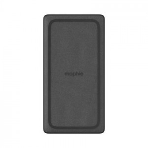Mophie Wireless Powerstation Charger | 10k with PD (2020) Black, USB-C Input/Ouput (1 port) / USB-A Output (2 port)