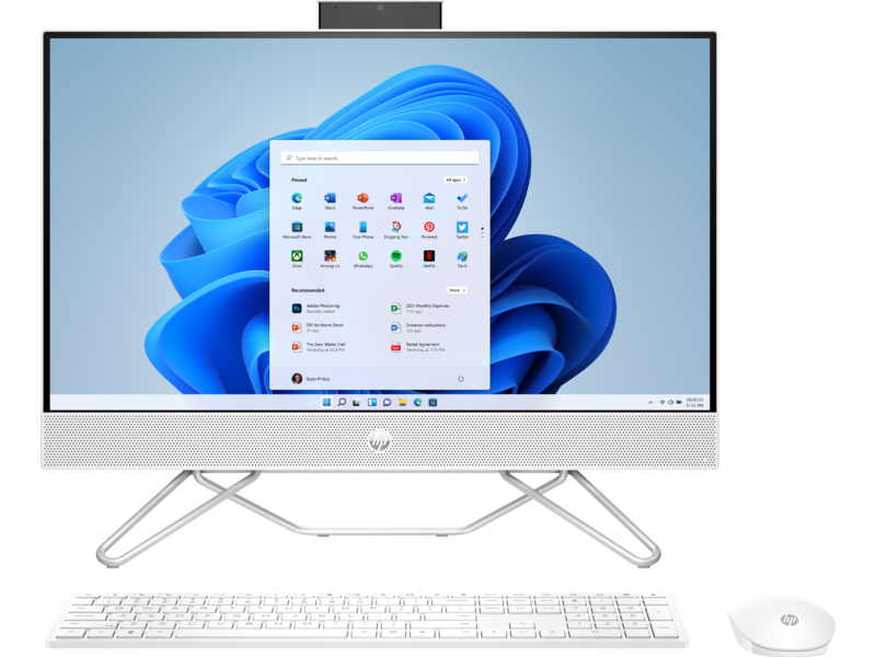 HP 24-CB1031D ALL IN ONE - i5- 1235U, 8GB, 1TB + 256GB SSD, 23.8