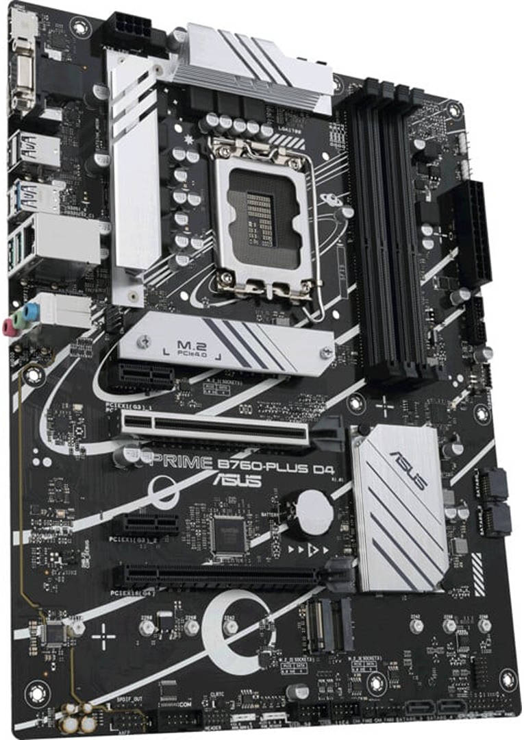 ASUS PRIME B760-PLUS D4 Motherboard | Intel Socket LGA1700, B760