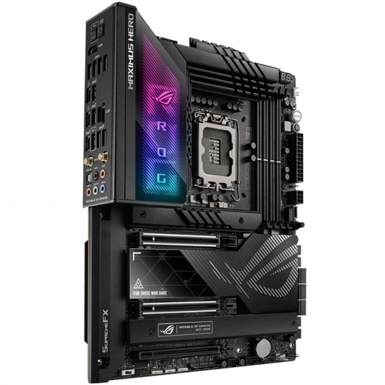 新品未開封 ASUS ROG MAXIMUS Z790 HERO LGA1700 ASUS ROG MAXIMUS Z790 HERO Motherboard - Intel Socket LGA1700, 4 x