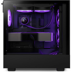 NZXT Kraken 240 RGB Liquid Cooler  1.54 (39.1mm), 2 Fan, 500-1,800 ± 180  RPM, Fan Speed, PWM, Intel, AMD