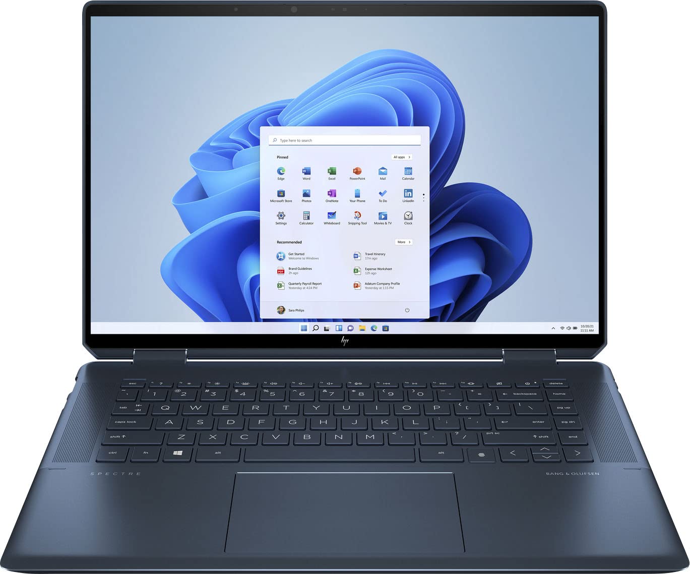 HP SPECTRE 16-F0013DX Laptop - 11th Gen i7-11390H, 16GB