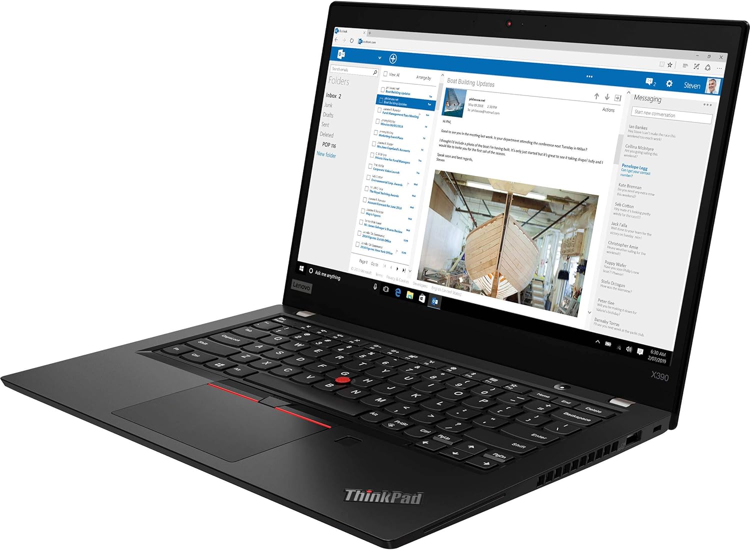 LENOVO THINKPAD X390 Laptop | 8th Gen i7-8565U, 8GB, 512GB SSD