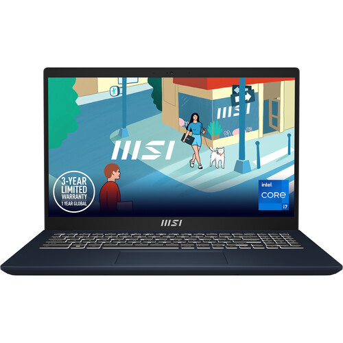 MSI MODERN 15 B13M Laptop - 13th Gen i7-1355U, 16GB, 1TB SSD, 15.6