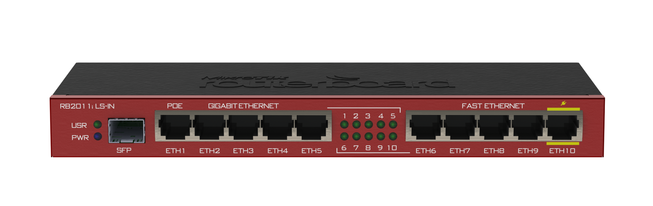 Mikrotik RB2011iLS-IN - ETHERNET WIRED ROUTER