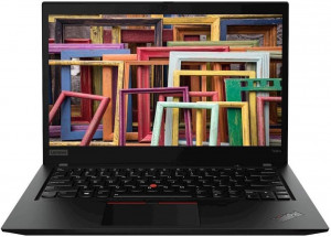 ThinkPad　T490s core i 7 16GB 512GB Notebook Lenovo Thinkpad T490s I7 8a Ger 16gb 1tb Ssd - Preto