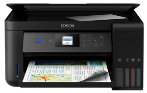 Epson EcoTank L4160 Printer - Wireless, A4, Print Copy Scan, 33