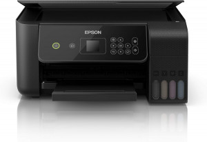 Epson EcoTank L3160 Printer | Wireless, A4, Print Copy Scan, 33 ppm, 5760 x 1440 dpi Resolution, Black and Color