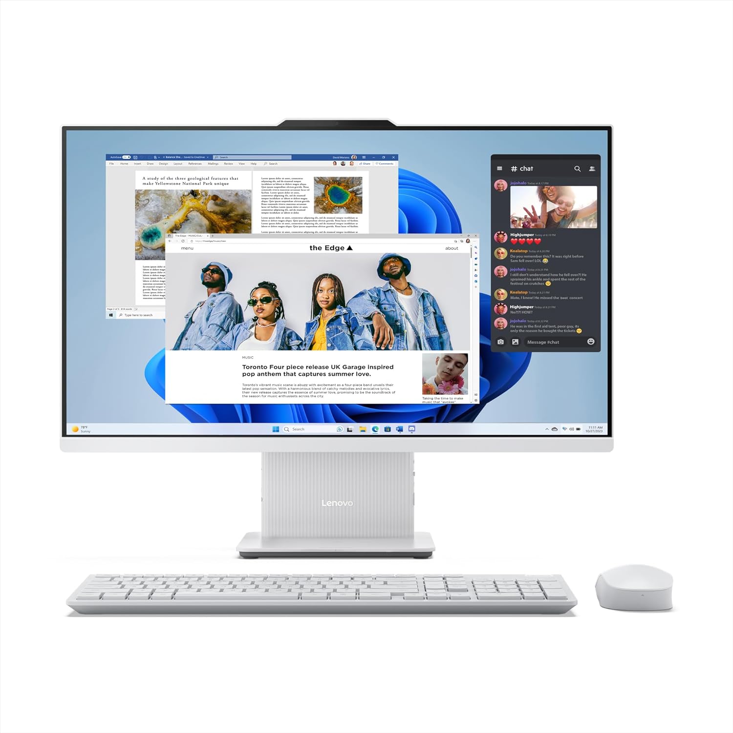 LENOVO IDEACENTRE All in one - 13th Gen i5-13420H, 16GB