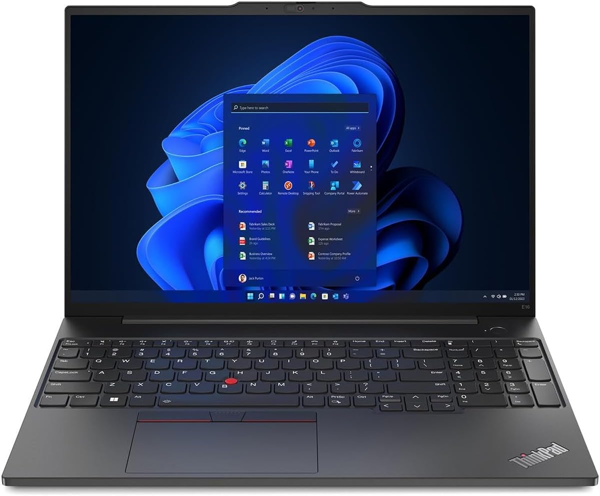 美品ThinkPad E16 Ryzen5-7530U Lenovo ノートPC ThinkPad E16 Gen 1 AMD [16インチ/Windows11