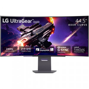 LG ゲーミングモニタ 44.5インチ UltraGear 45GR95QE-B 公式】45GS96QB-B | モニター | LG JP