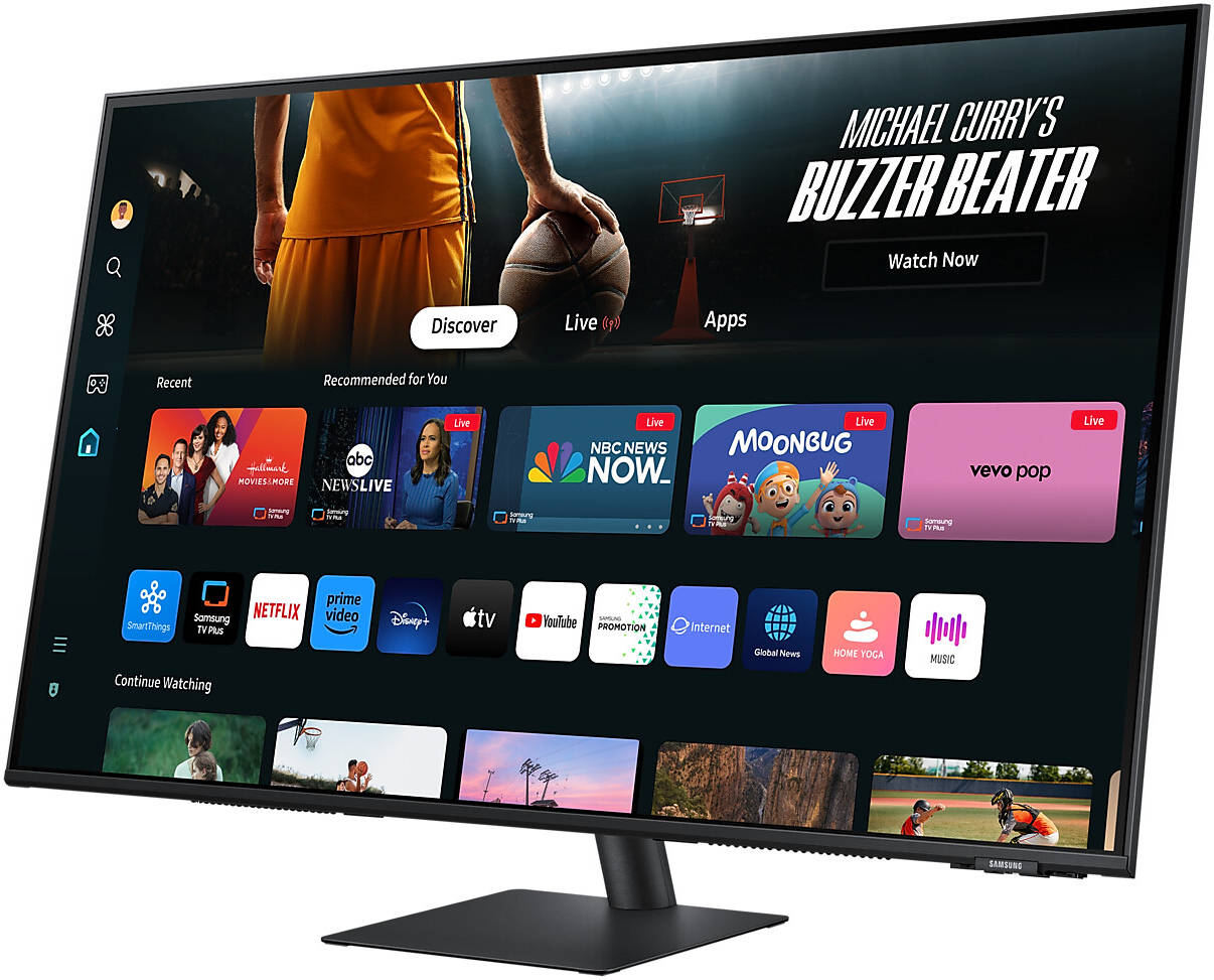 SAMSUNG LS32DM702UMXUE M70D Monitor - 32" 4K (3840 x 2160), VA, HDMI, 300  nits, 60 Hz