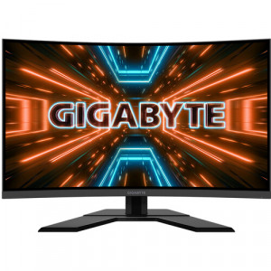 GIGABYTE G32QC A Gaming Curved Monitor - 32" WQHD (2560 x 1440), VA, Height, HDMI, DP, 350 nits, 165 Hz