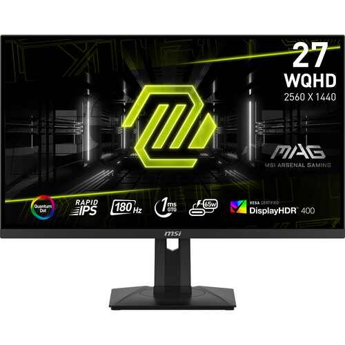 MSI　MAG-275CQRF-QD ゲーミングモニター ［27型 /WQHD(2560×1440) /ワイド /曲面型］　MAG-275CQRF-QD MSI(エムエスアイ) USB-C接続 ゲーミングモニター MAG 275CQRF QD E2