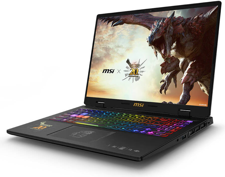 MSI CROSSHAIR 16 HX MONSTER HUNTER D14V (2024) Gaming Laptop