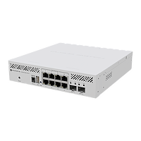 MikroTik (CRS310-8G+2S+IN) Switch - 8 x 2.5G Ethernet ports, 2 x