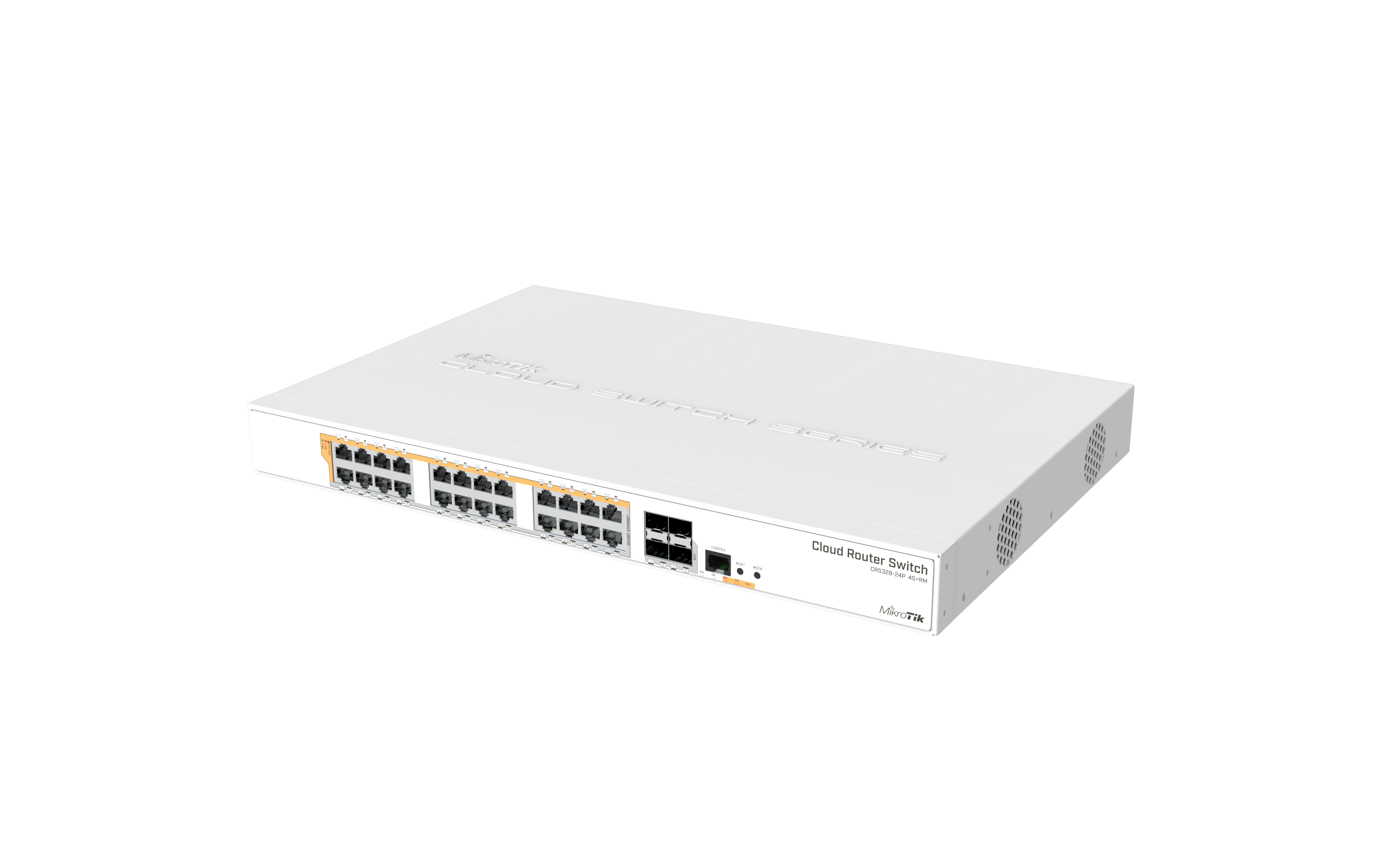 MikroTik (CRS328-24P-4S+RM) Switch - 24 x Gigabit Ethernet ports