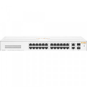 HPE Aruba Instant On 1430 (R8R50A) Switch - 26 x Gigabit Ethernet Ports RJ45, 2 x SFP Gigabit Ethernet WAN