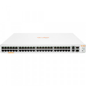 HPE Aruba Instant On 1960 48G 2XGT (JL808A) Switch - 48 x Gigabit Ethernet Ports RJ45, 2 x 10 GbE WAN RJ45, 2 x SFP+ 10 GbE WAN