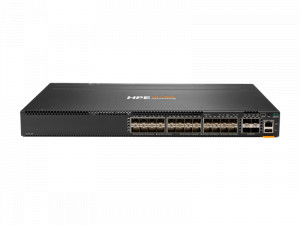 HPE Aruba 6300M (JL658A) Switch - 24 x SFP+ 10 GbE, 4 x SFP 56 50 GbE WAN, 1 x USB-C, 1 x USB-A, 1 x RJ45 LAN