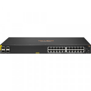 HPE Aruba CX 6000 (R8N87A) Switch - 24 x Gigabit Ethernet PoE+ Ports RJ45 (30 W, 802.3at), 4 x SFP Gigabit Ethernet Ports