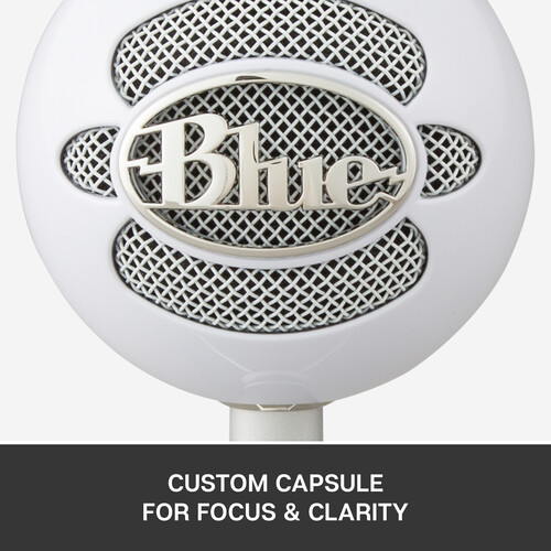 Blue Microphones Snowball Ice USB Condenser Microphone, Black