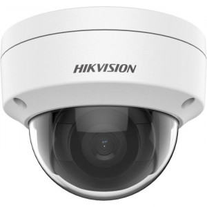 Hikvision 4MP Fixed Dome (DS-2CD1143G0-I) Camera - QHD (2560 × 1440), 1/3" progressive scan CMOS Sensor, Fixed focal lens, Weatherproof, Outdoor, PoE Connect power