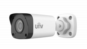 UNV 2MP Mini Fixed Bullet (IPC2122LB-SF28-A) Camera - FHD (1920 x 1080), 1/2.8" CMOS Sensor, Fixed Focal Length Lens, Outdoor, PoE Connect power