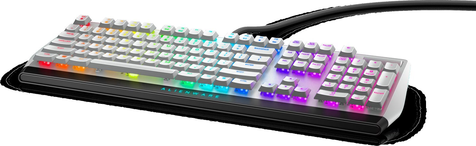 DELL ALIENWARE Low Profile RGB Mechanical Wired Gaming Keyboard
